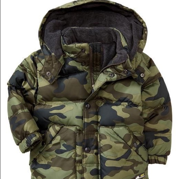 baby gap camo jacket